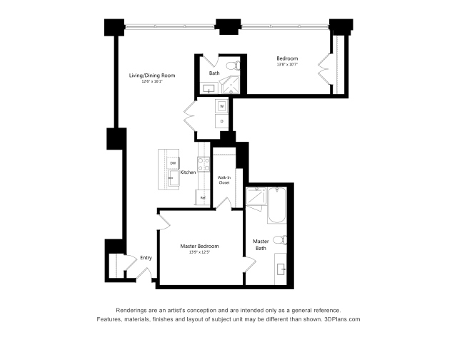 640x480 Floor Plans Of The Laurel Apartments In Saint Louis, Mo