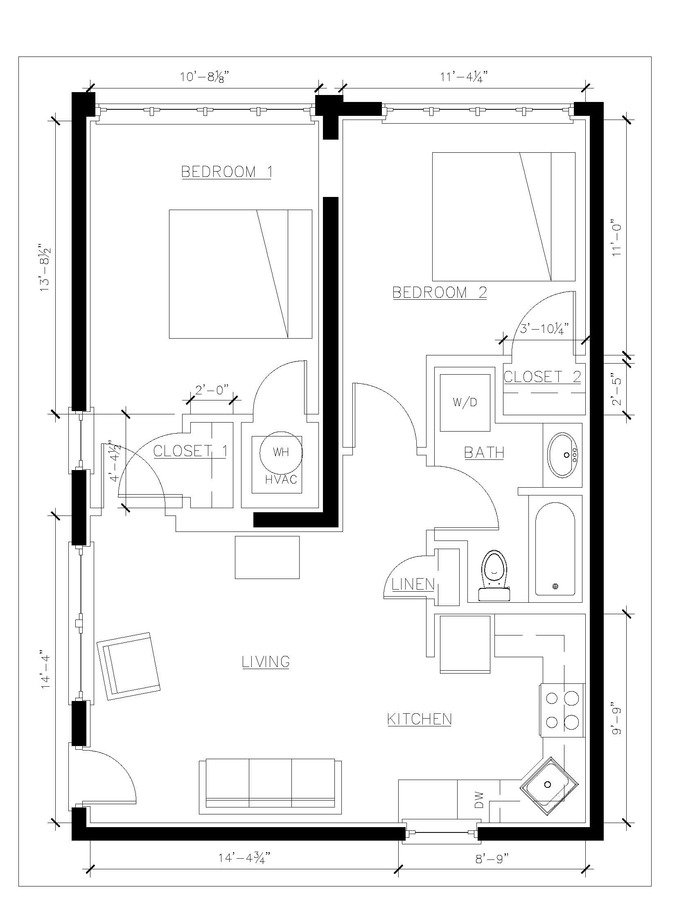 695x900 Sycamore Apartments St Louis, Mo
