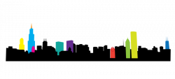 250x113 Chicago Skyline Drawing Pictures And Cliparts, Download Free