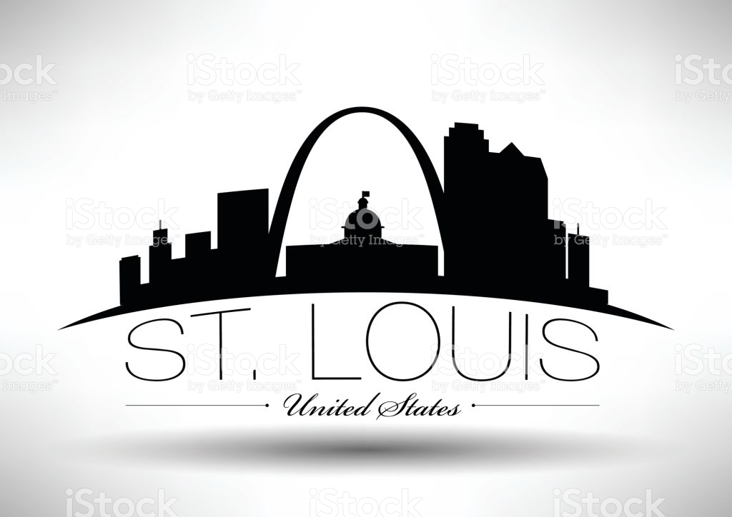 1024x724 St Louis Skyline Clipart