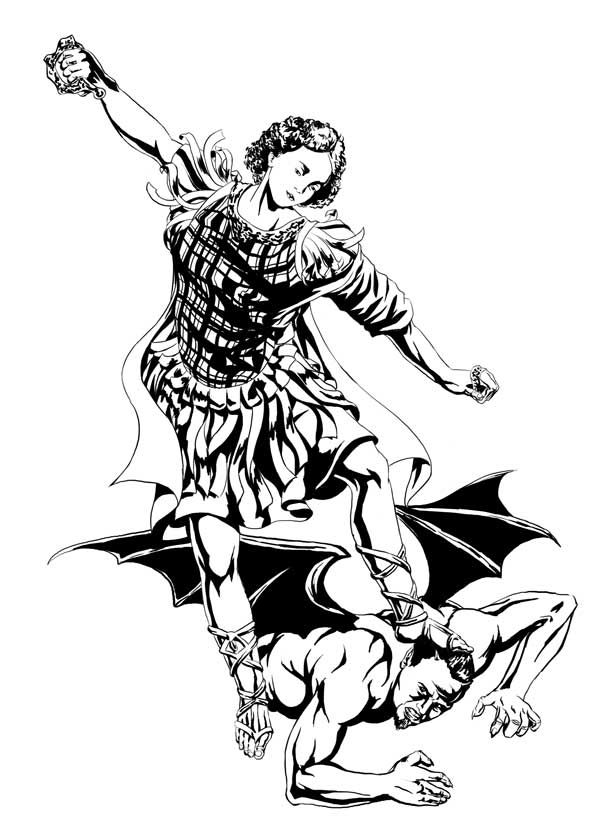 600x840 St Michael My Home Sketches, St Michael, Home Decor