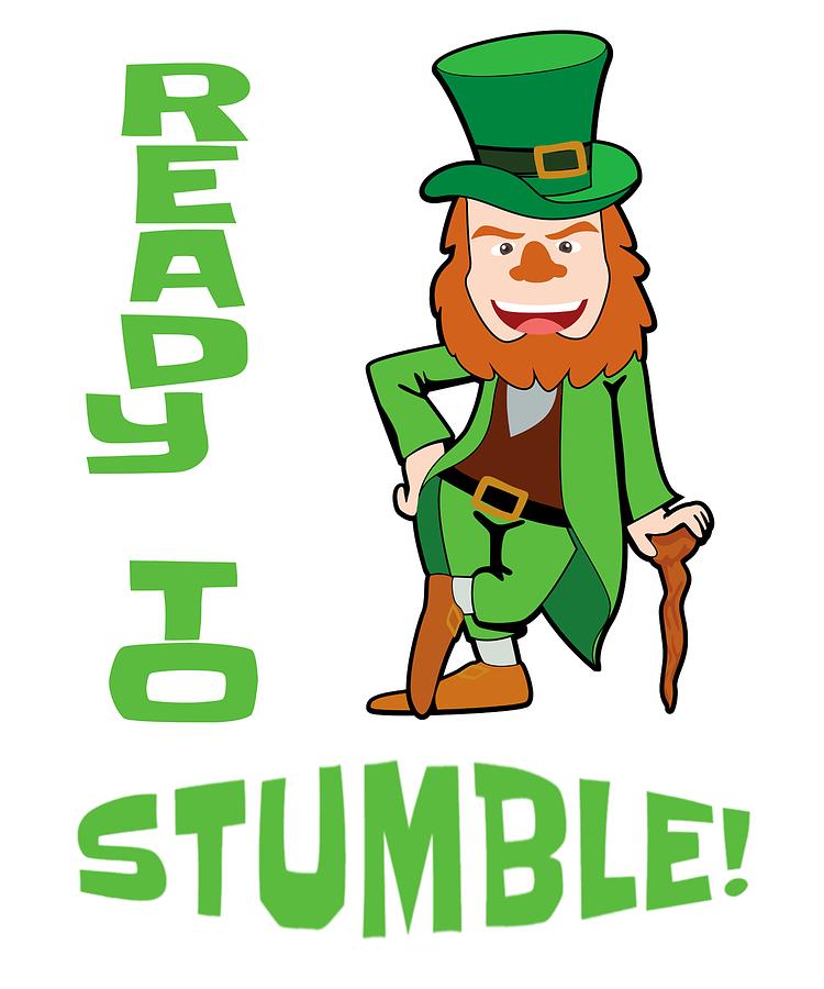 750x900 St Patricks Day Ready To Stumble Leprechaun Drawing