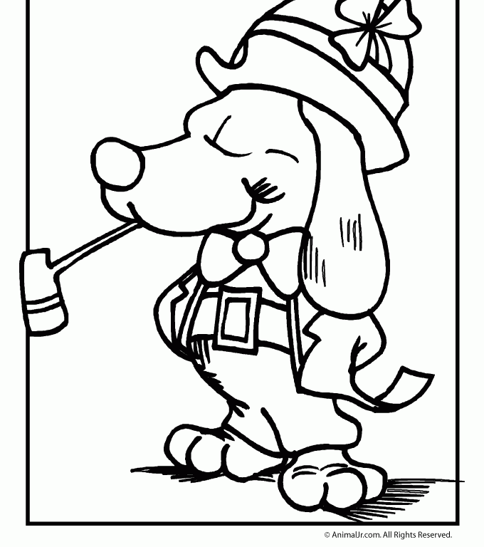 680x768 Download St Patrick S Day Colouring Sheets Getwallpapers Us