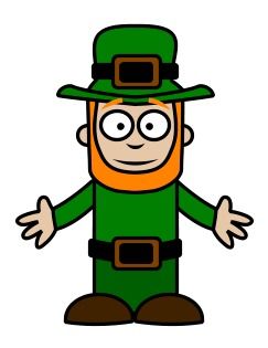 243x315 Drawing A Cartoon Leprechaun Holidays And Events Drawings