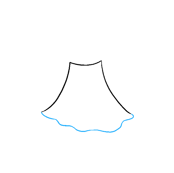 680x678 How To Draw A Volcano