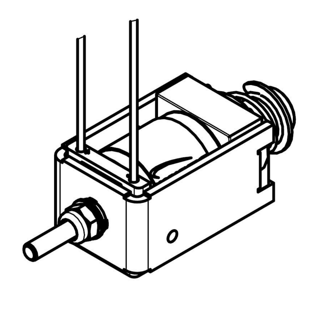 1200x1200 Latching Frame Solenoid, Dc