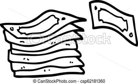 450x274 Line Drawing Cartoon Stack Of Money