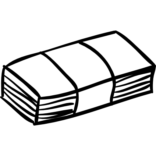 512x512 Papers, Commercial, Outline, Stacked, Commerce, Stack, Bills