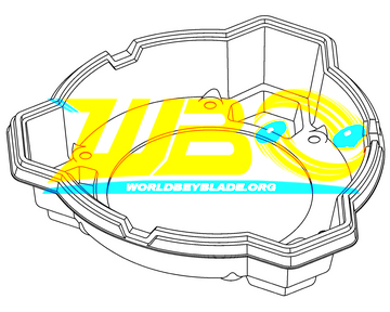 360x288 possible hasbro beyblade burst stadiums and launchers