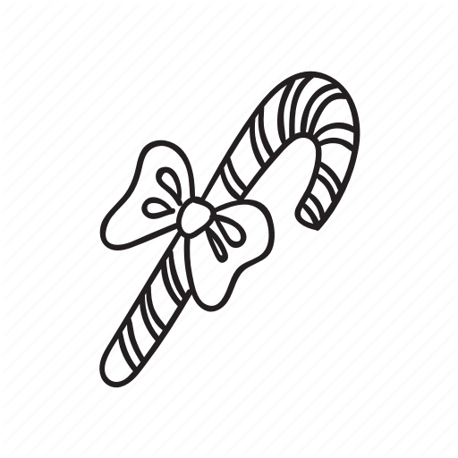 512x512 Christmas, Contour, Hand Drawn, Holiday, New Year, Staff, Stick Icon