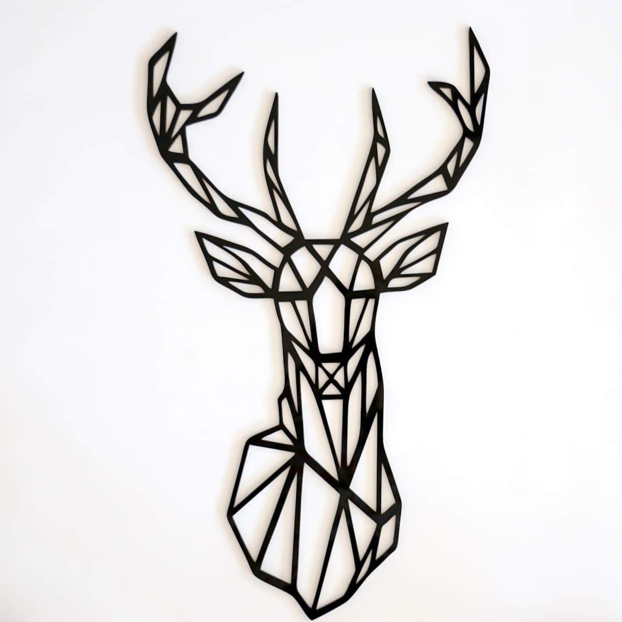 1241x1241 Stag Geometric Wall Decal Cmc Gold