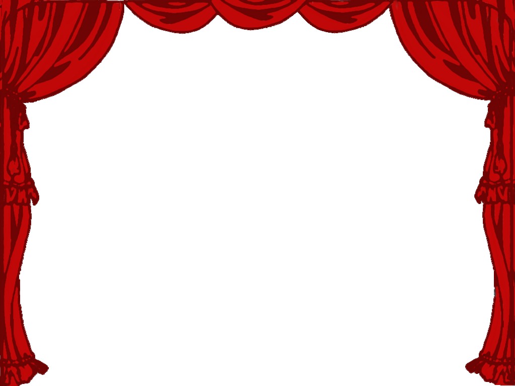 1024x768 Theatre Clip Art Red Stage Curtains Clipartstage Curtain Tall