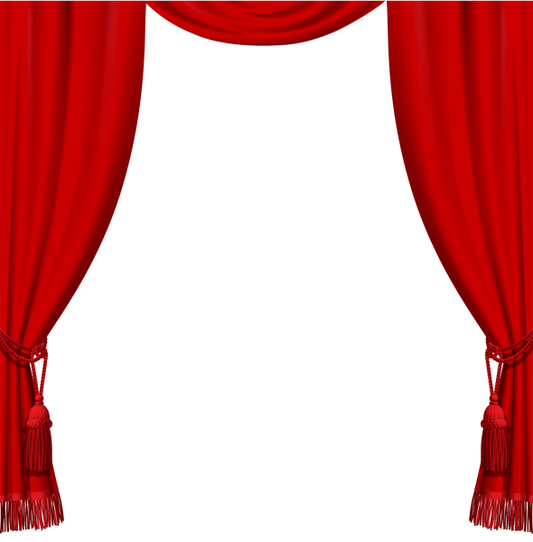 Stage Curtains Drawing | Free download on ClipArtMag