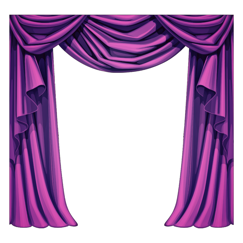 Stage Curtains Drawing | Free download on ClipArtMag