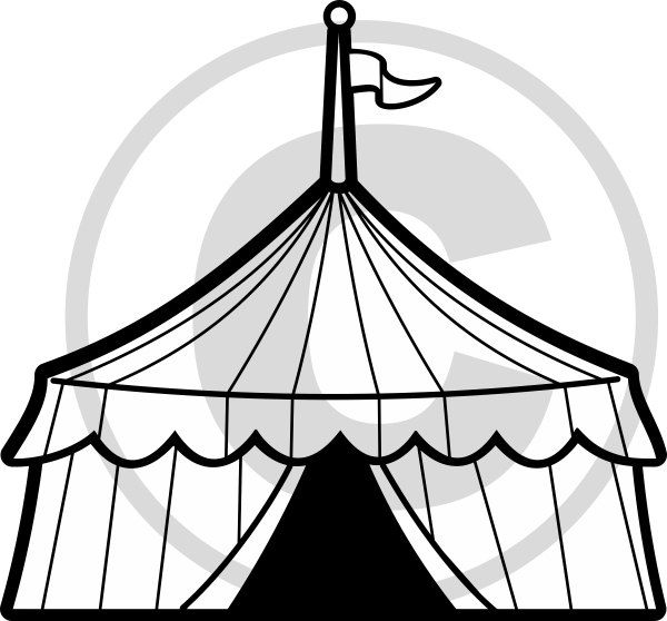 600x558 Stage Drawing Circus Stage For Free Download