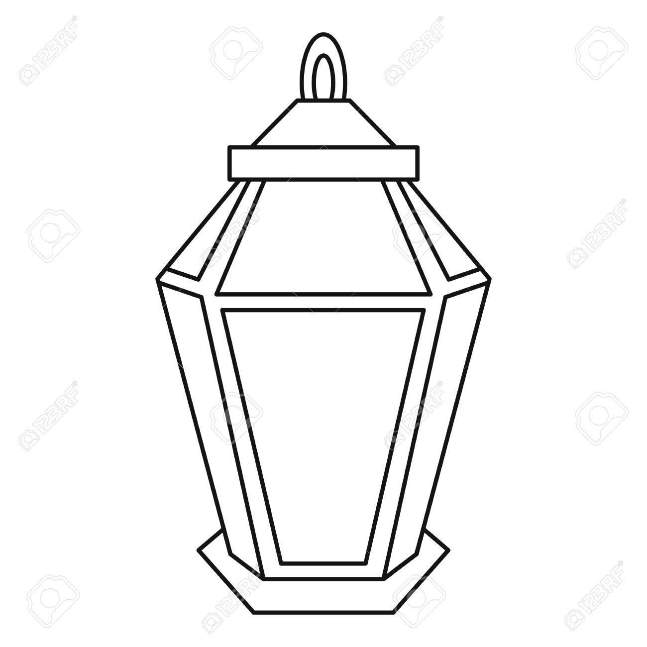 1300x1300 Lamp Drawing Lantern For Free Download