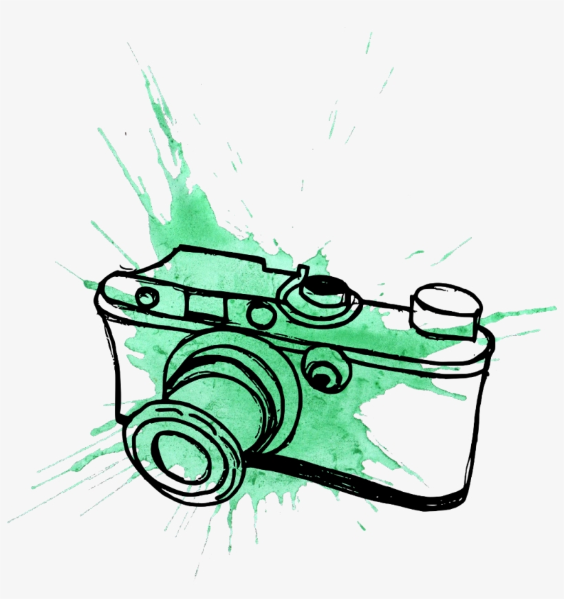 820x872 ftestickers camera watercolor stain splash paint painti