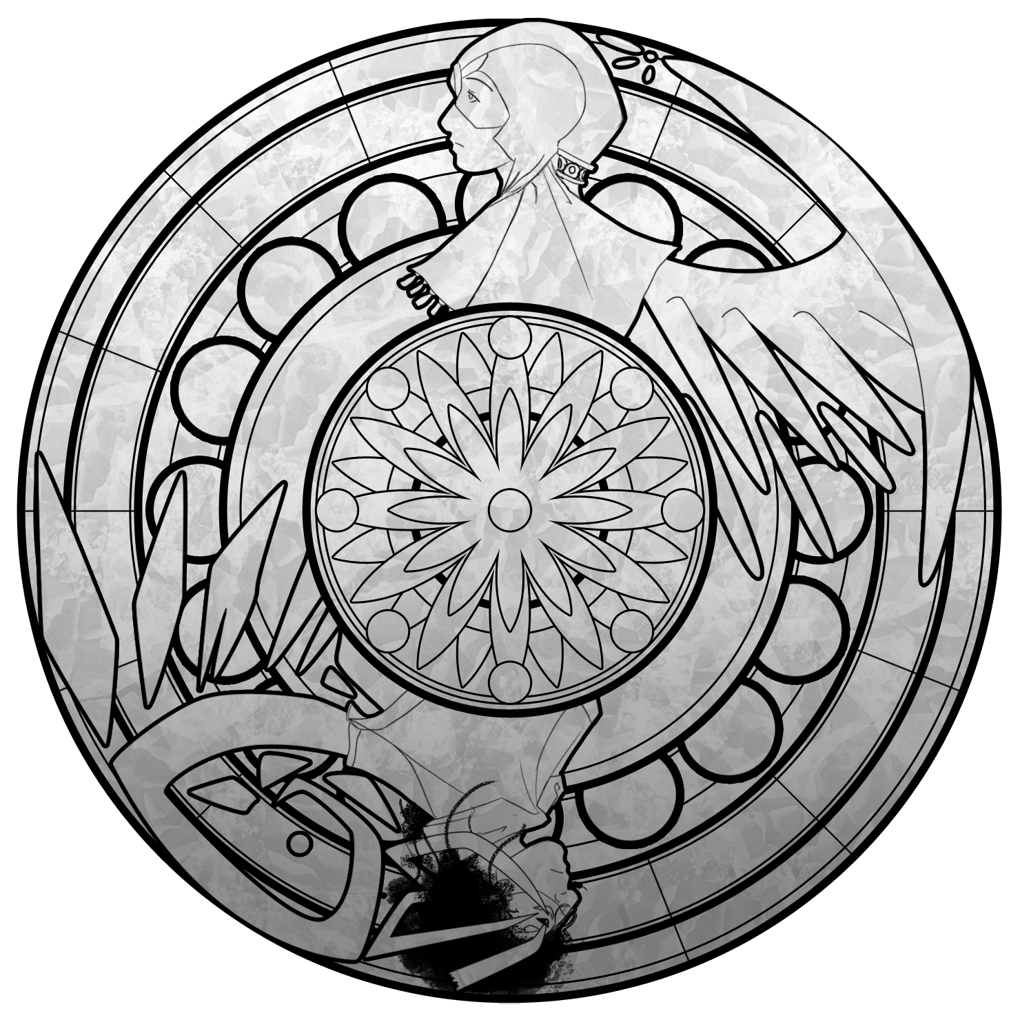 1480x1480 Collection Of Free Church Drawing Stained Glass Download On Ui Ex