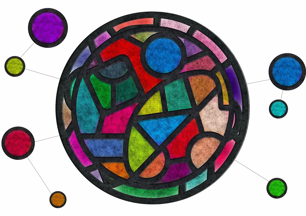 1280x905 Stained Glass, Color, Texture, Sacra, Colorful