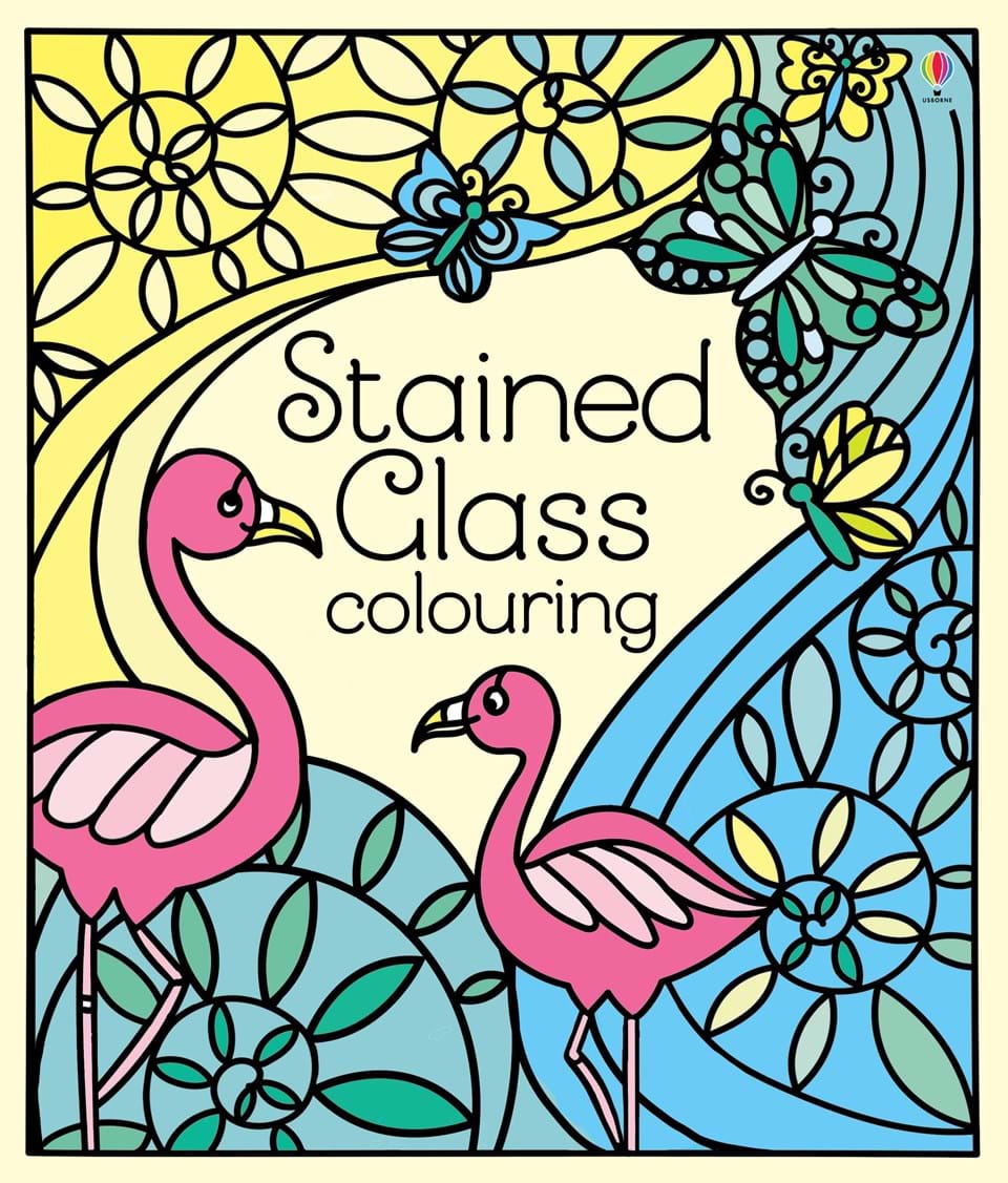 960x1127 Colouring Books Stained Glass Colouring