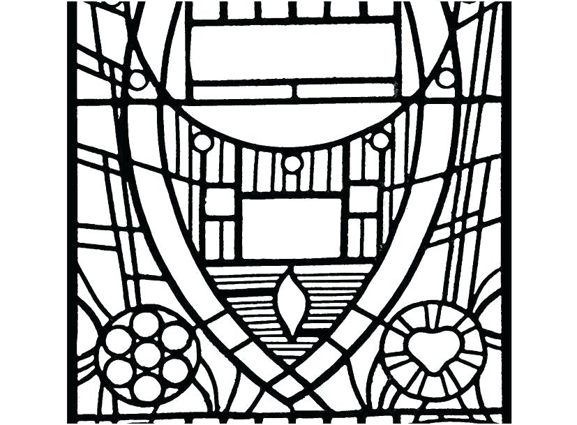 Stained Glass Window Drawing | Free download on ClipArtMag