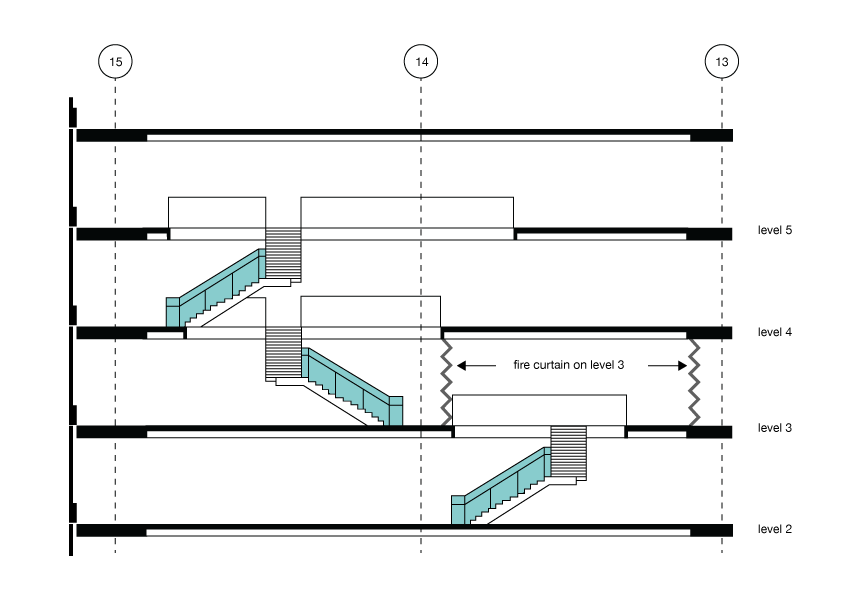 842x595 Collection Of Free Staircase Drawing Fire Download On Ui Ex