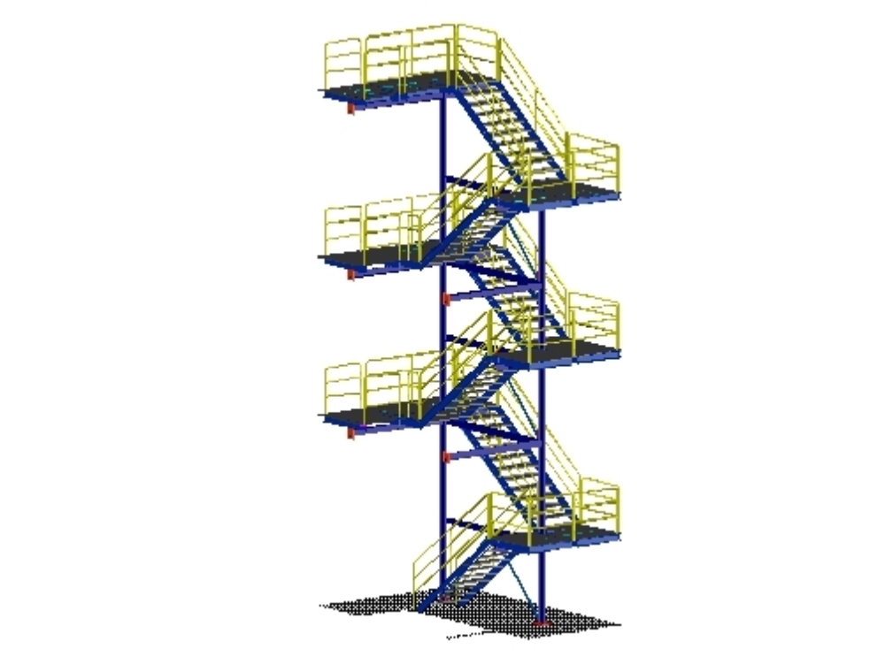 1000x751 Staircase In Cy Details Railings In Autocad Cad