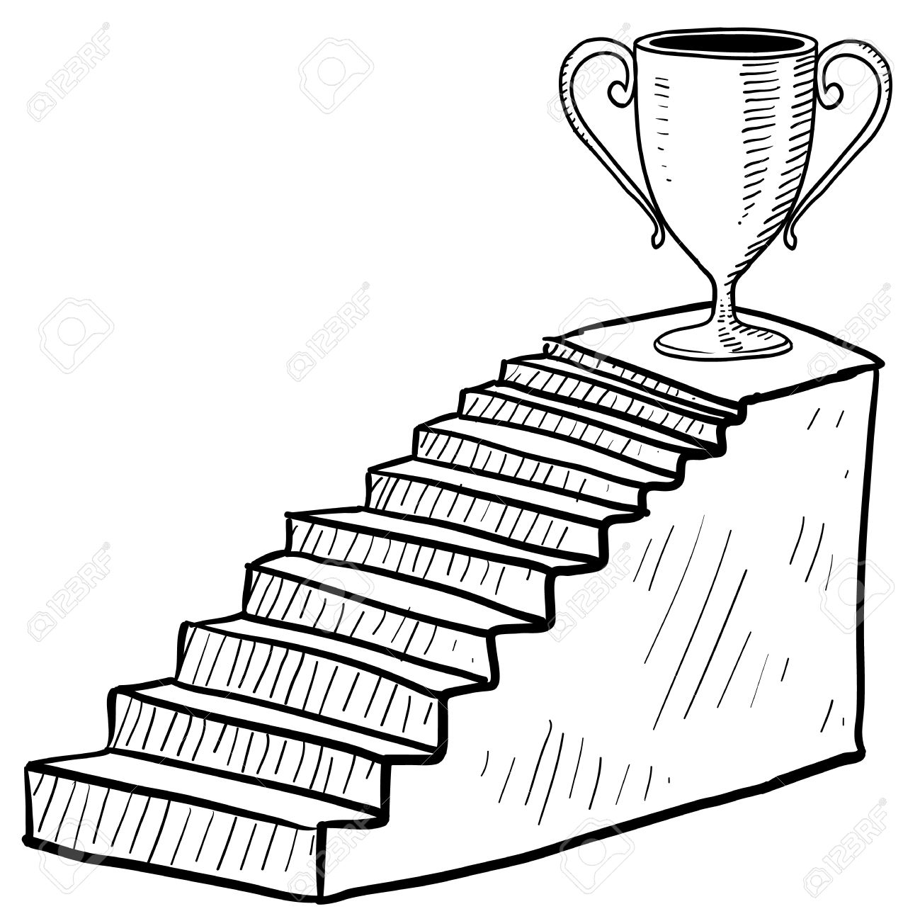 1299x1300 Success Drawing Staircase For Free Download