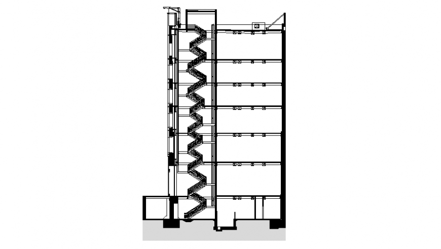 870x491 Staircase Section Plan Layout