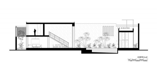 600x272 Unique Stone And Mosaic Work Wows In This Modern Home Design