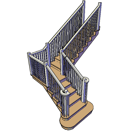 450x450 Autocad Architecture Custom Stairs