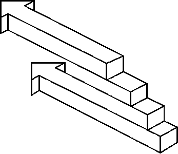 347x300 Collection Of Free Stairs Drawing Trick Download On Ui Ex