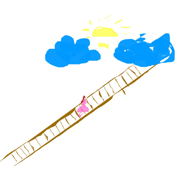 600x600 stairway to heaven an abstract speedpaint drawing