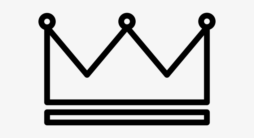 820x446 Simple Crown Rubber Stamp