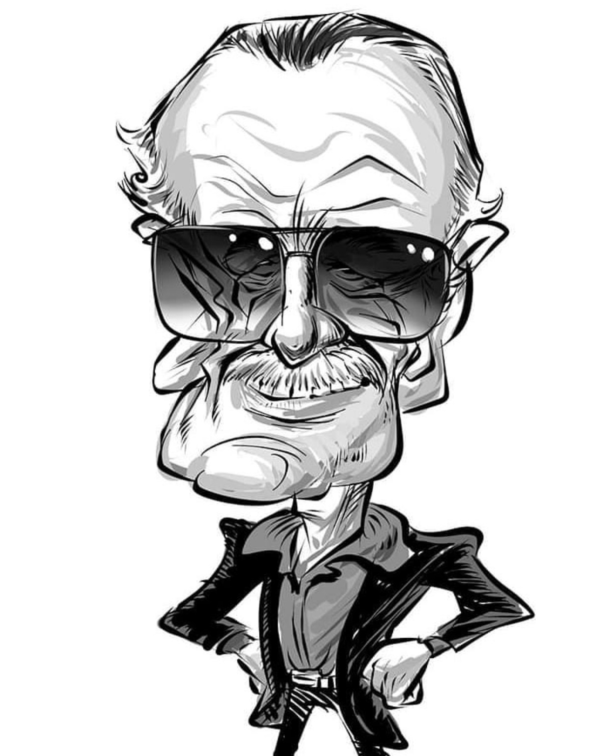 1242x1539 Stan Lee Be Luckie