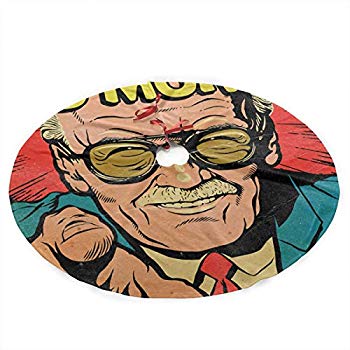350x350 Vnmwertpl Stan Lee Superhero Christmas Tree Skirt Mat