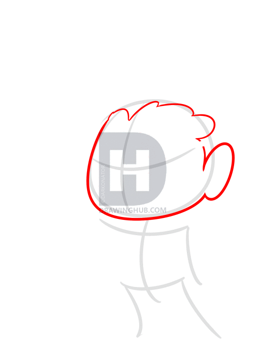 547x720 How To Draw Stan Lee, Step