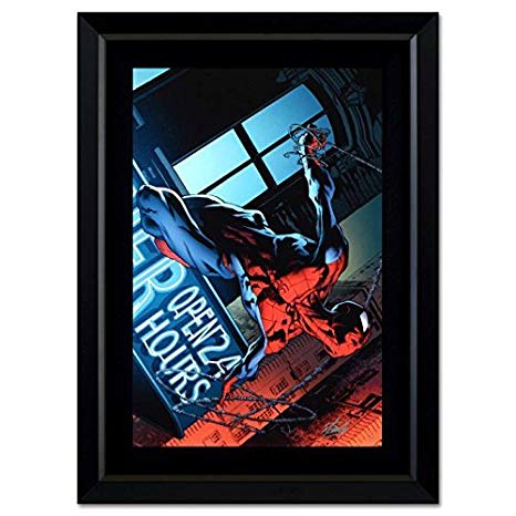 466x466 Stan Lee Signed Original Marvel Artwork Comics Spider Man Canvas