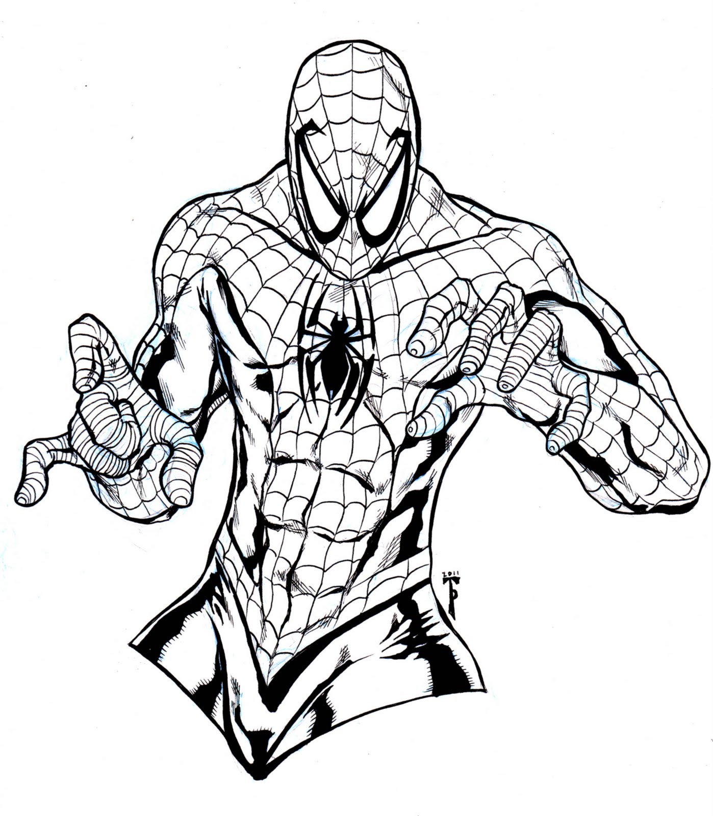 1398x1600 Free Printable Spiderman Coloring Pages For Kids