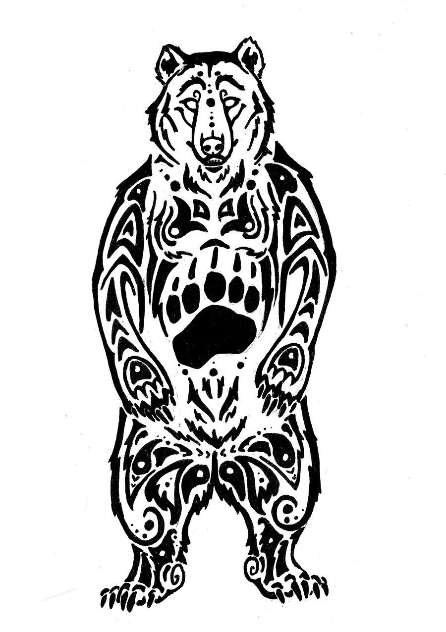 900x1276 Bear Tattoos Designs, Ideas And Meaning Tattoos For You Tattoo