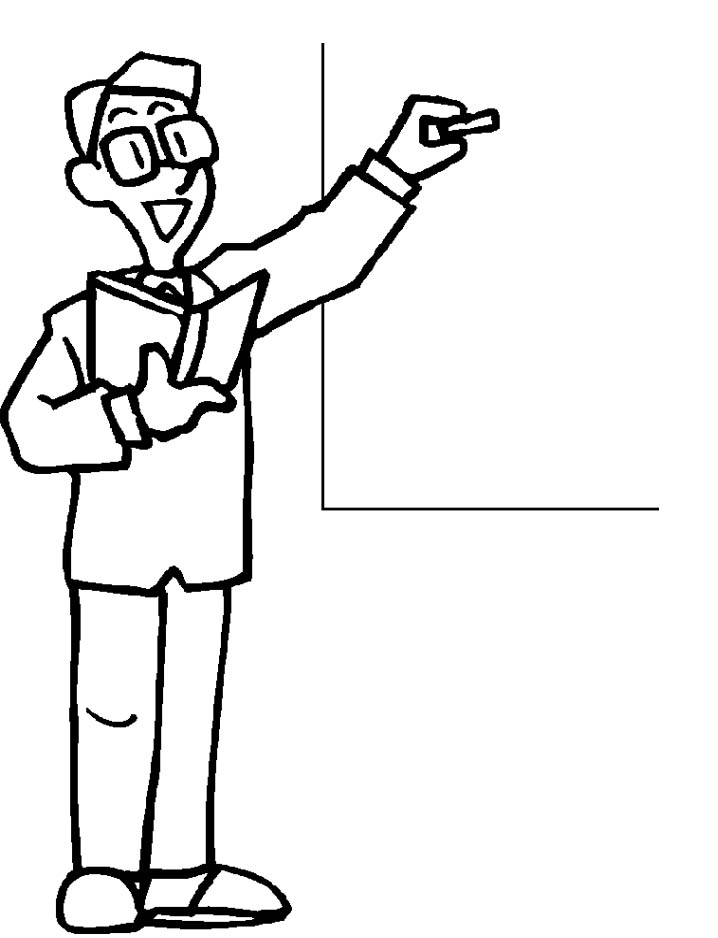 718x938 Man Drawing Teacher For Free Download