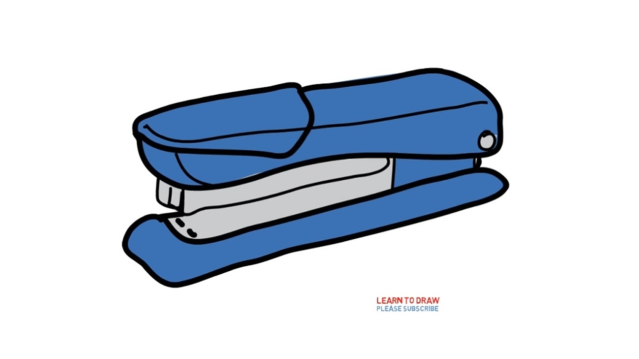 1280x720 how to draw a stapler step
