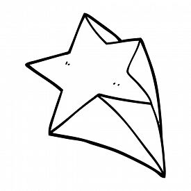 275x275 Line Drawing Cartoon Stars Image