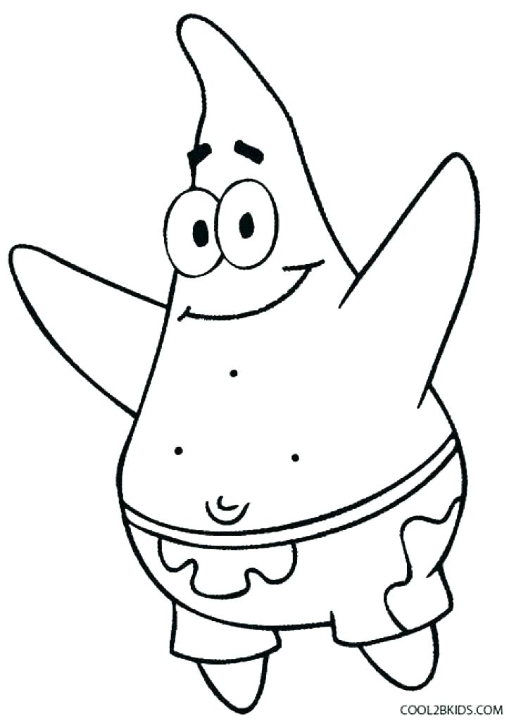 723x1024 Patrick Star Drawing Easy To Draw Patrick Starfish Drawing
