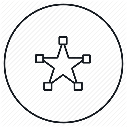 512x512 Create, Creative, Design, Draw, Star, Strokes Icon