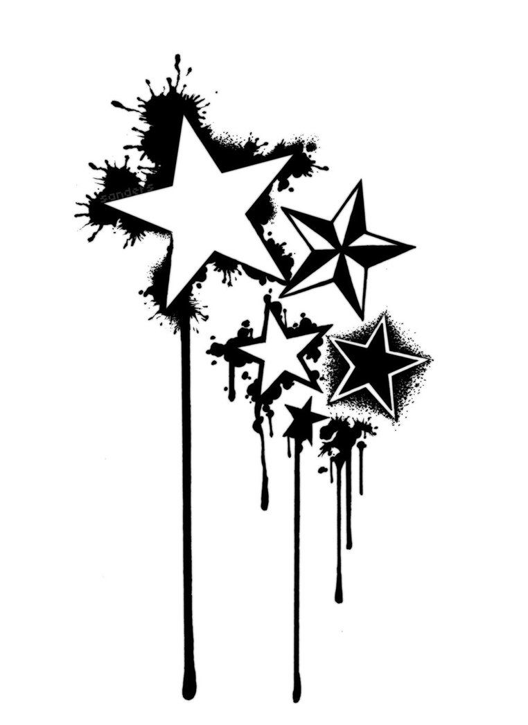 762x1047 Star Tattoo Drawings Stars Tattoo