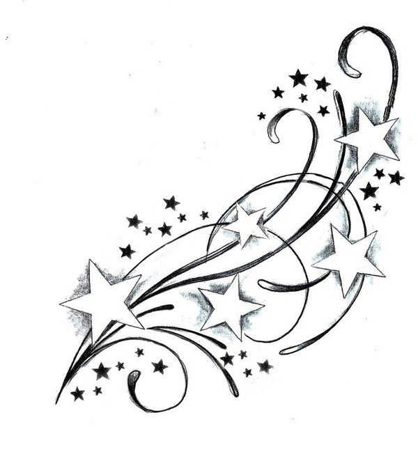 600x649 Tattoo Stars On My Foot Ink Ideas