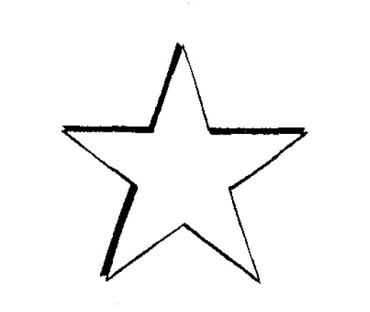 518x438 Fresh Black Star Png