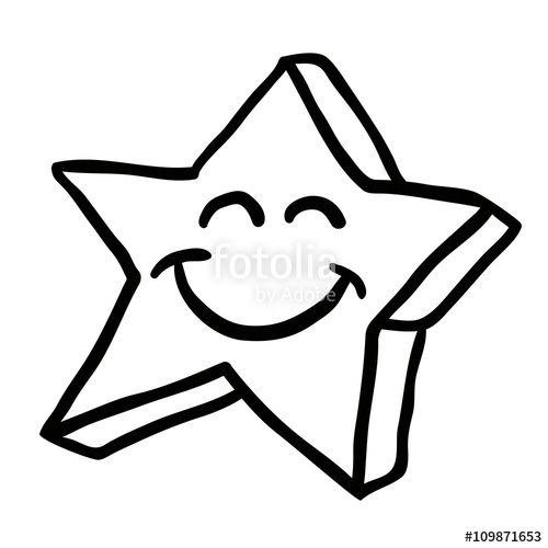 500x500 Black And White Star Stock Image And Royalty Free Vector