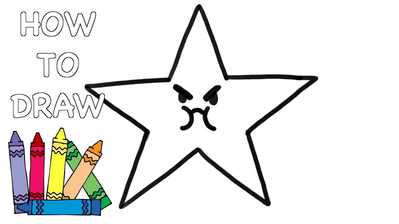 1280x720 How To Draw A Star